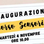 percorso sensoriale inaugurazione