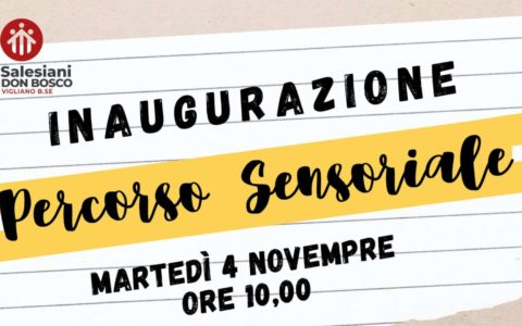 percorso sensoriale inaugurazione